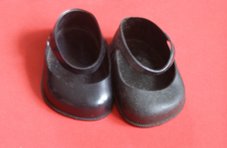 Poppa schoentjes zwart D35